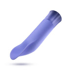 Sleek lavender Singapore Blush Oh My Gem tongue-shaped vibrator with a soft, curved flicking tip—engineered for lesbian and non-binary users craving precise clitoral stimulation and teasing motion.