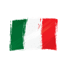 The Italy flag logo, thoughtfully integrated into a design that resonates with the LGBT community in Italy