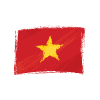 The Vietnam flag logo, thoughtfully integrated into a design that resonates with the LGBT community in Vietnam.