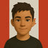Youthful FTM-presenting person with short dark hair smiles softly in front of the Canadian flag, embodying transmasc pride, authenticity, and international gender expression.