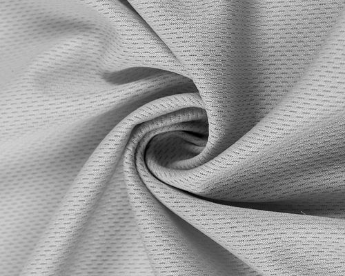 Close-up of breathable mesh compression fabric used in TOMSCOUT chest binders, showcasing advanced moisture-wicking texture and 4-way stretch. Ideal for active trans men, non-binary, and tomboy wearers seeking airflow, comfort, and secure flattening during all-day wear. Machine washable and fade-resistant. TOMSCOUT BECOMING Chest Binder