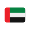 The United Arab Emirates flag logo, thoughtfully integrated into a design that resonates with the LGBT community in the United Arab Emirates.