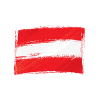 The Austria flag logo, thoughtfully integrated into a design that resonates with the LGBT community in Austria