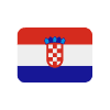 The Croatia flag logo, thoughtfully integrated into a design that resonates with the LGBT community in Croatia.
