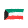 The Kuwait flag logo, thoughtfully integrated into a design that resonates with the LGBT community in Kuwait.