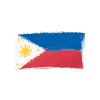The Philippines flag logo, thoughtfully integrated into a design that resonates with the LGBT community in Philippines.