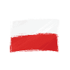 The Poland flag logo, thoughtfully integrated into a design that resonates with the LGBT community in Poland