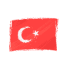 The Turkey flag logo, thoughtfully integrated into a design that resonates with the LGBT community in Turkey.